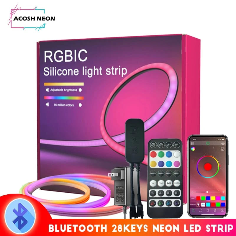 Striscia Led USB RGB 3m con Controller APP Bluetooth