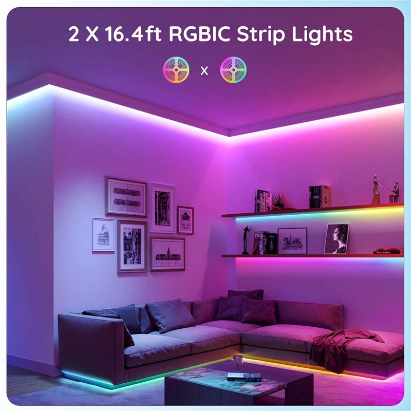 LED Strip Lights RGBIC Dreamcolor Acoshneon 025