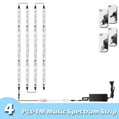 LED Light Strip Sync Music Color Changing