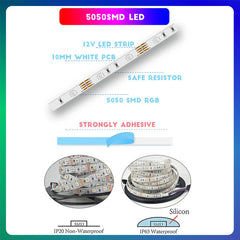Led Strip Lights RGB 18/30/60LEDs/M Acoshneon