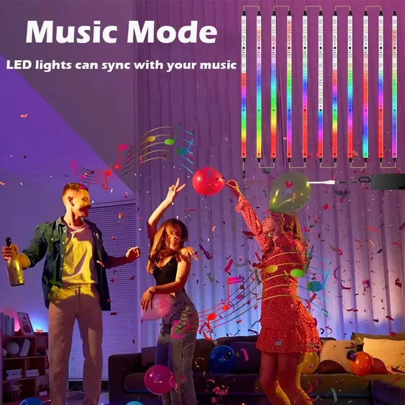 LED Light Strip Sync Music Color Changing